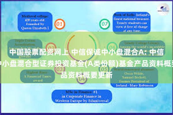 中国股票配资网上 中信保诚中小盘混合A: 中信保诚中小盘混合型证券投资基金(A类份额)基金产品资料概要更新